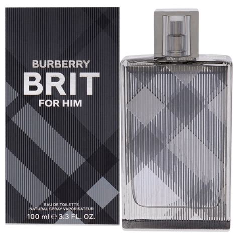 burberry brit toilette men 6.7|Burberry Brit for Him Eau de Toilette Spray, 6.7 oz .